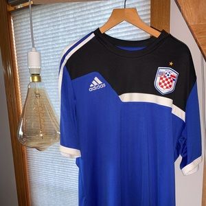 Blue Adidas training kit (Croatia)